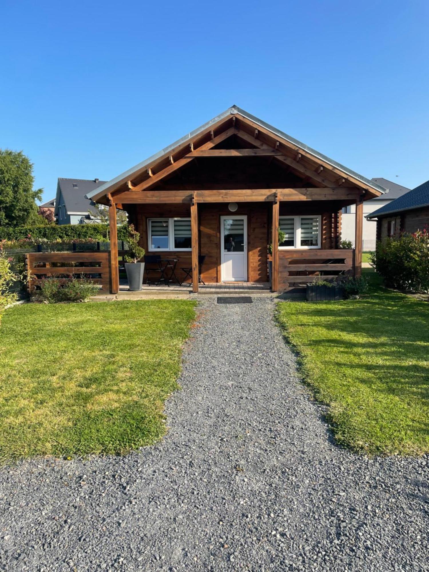 Вілла Le Chalet De Vacances Hermival-les-Vaux Екстер'єр фото